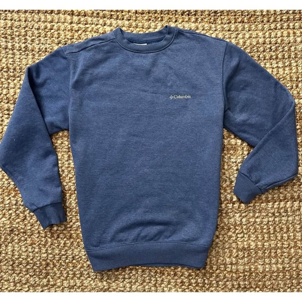 Columbia Crewneck Sweatshirt Blue (Medium) Mens